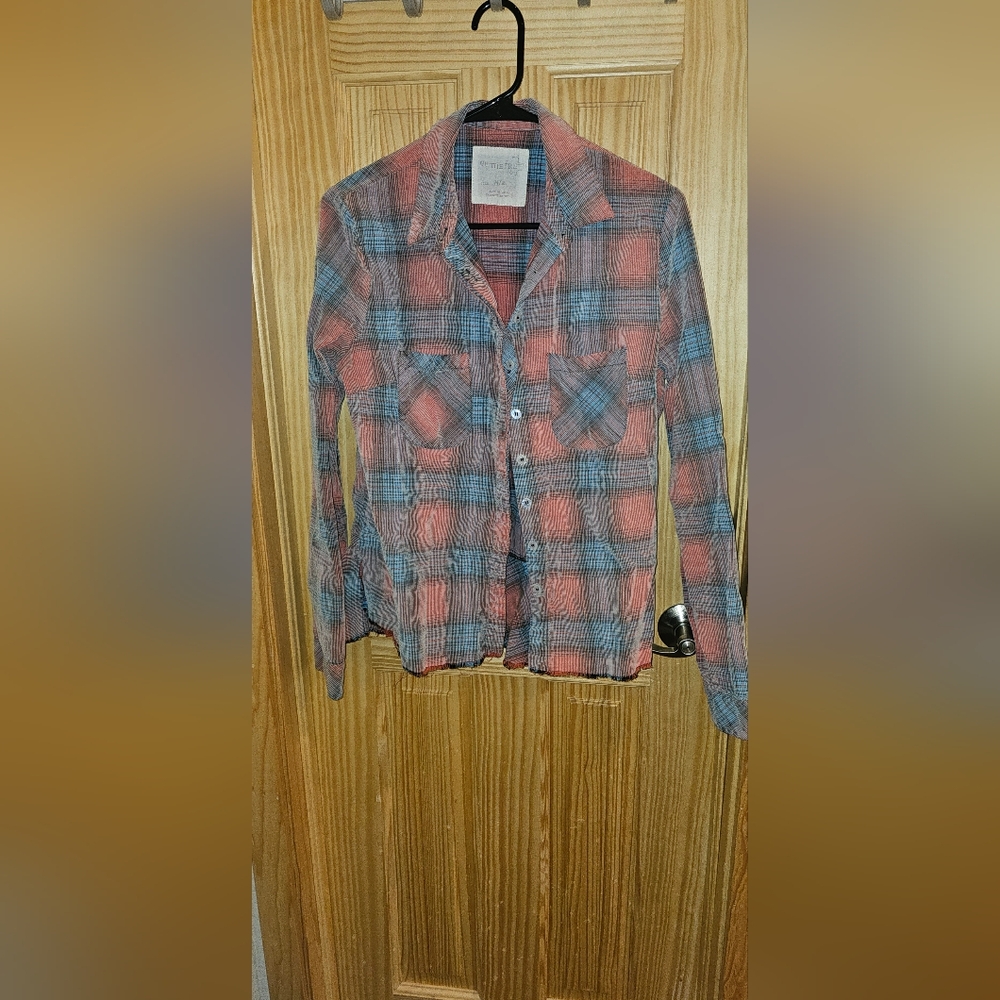 We the Free Corduroy Button Down Size Medium